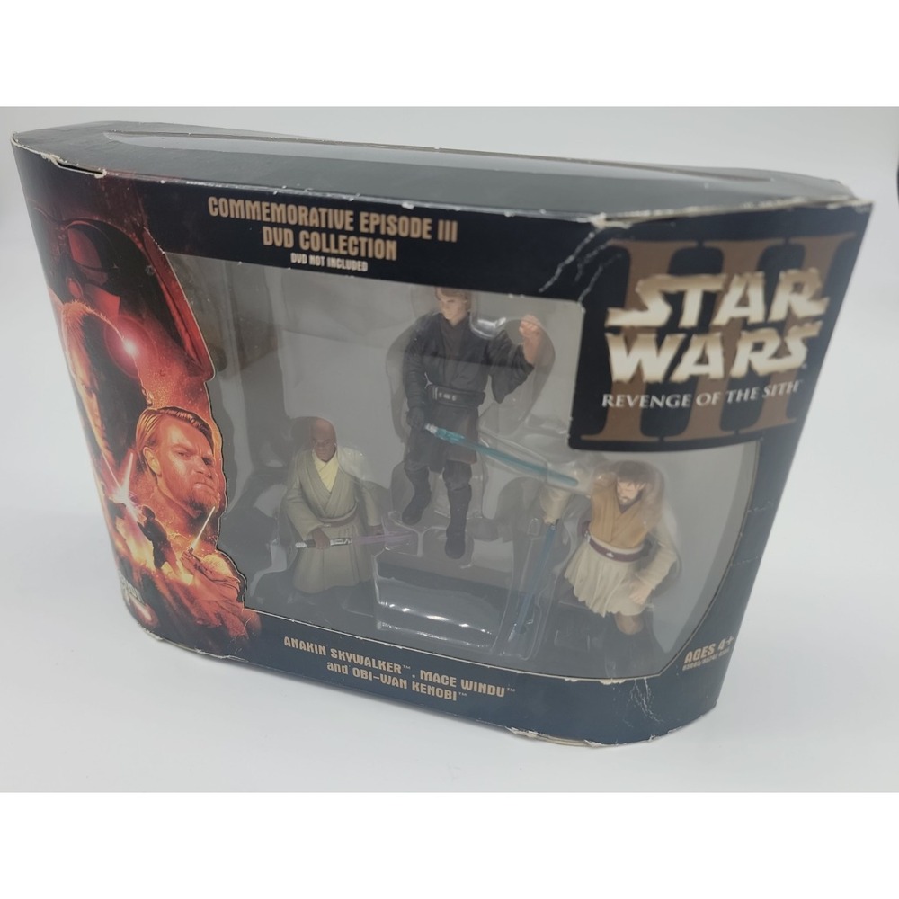 2005 Commemorative ROTS DVD Collection - Anakin Mace Obi-Wan Star Wars NEW!